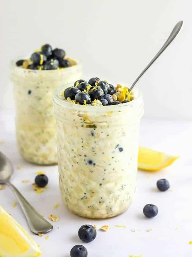 Blueberry Lemon Overnight Oats