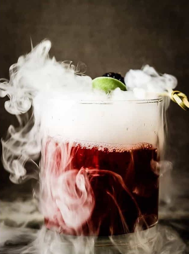 Smoking Blackberry Sage Margarita