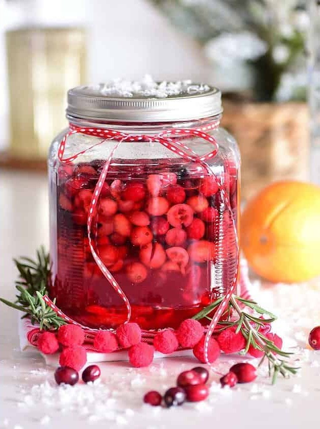 Cranberry Vodka Infusion