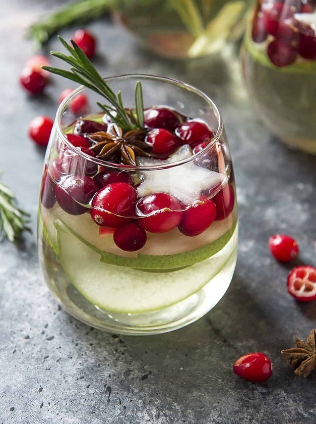 White Christmas Sangria