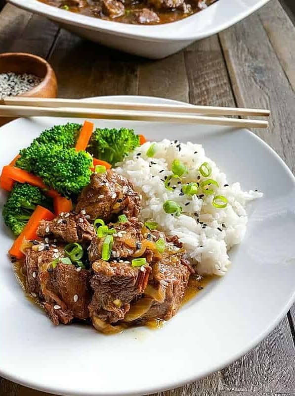 Instant Pot Spicy Asian Beef Stew