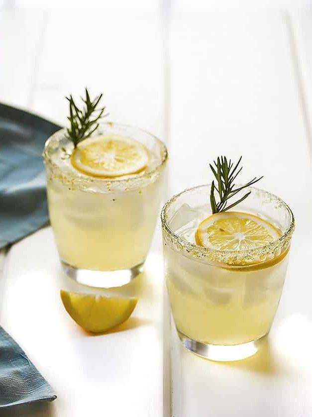 Meyer Lemon & Rosemary Margarita