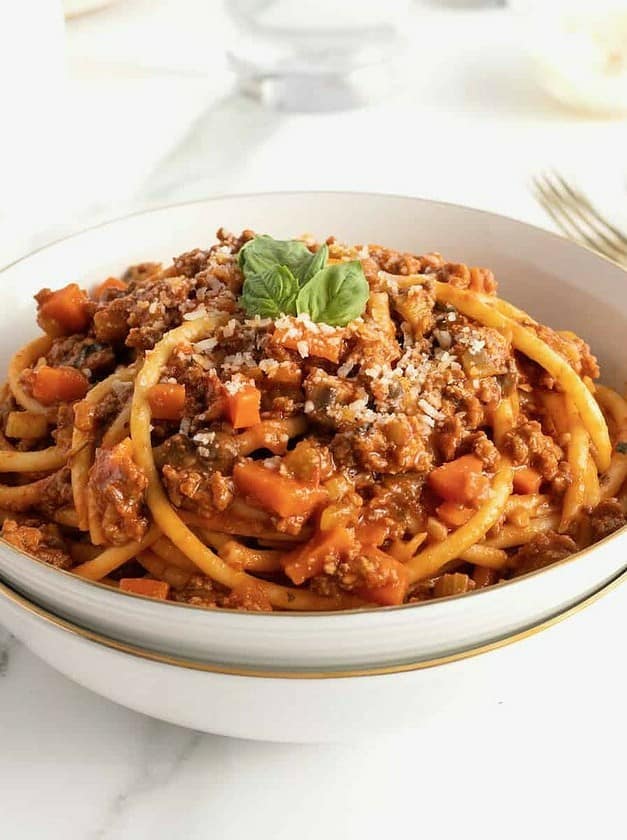 Bucatini Bolognese