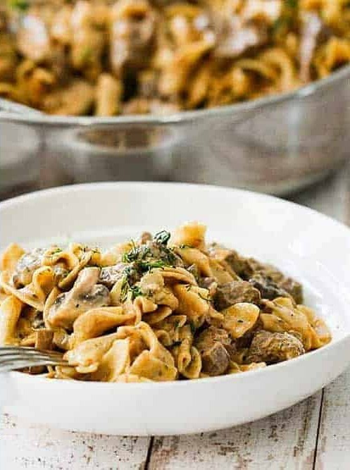 Gourmet Beef Stroganoff