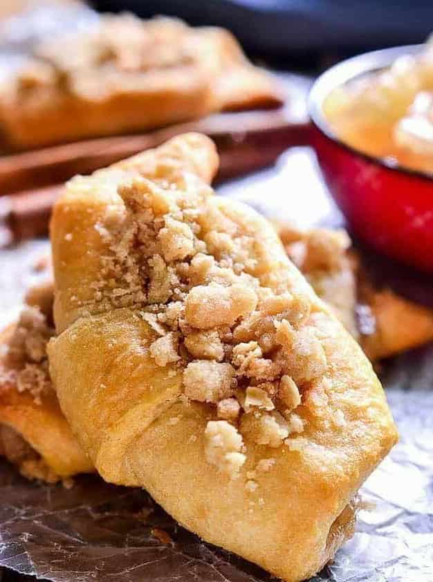 Apple Pie Crescent Rolls