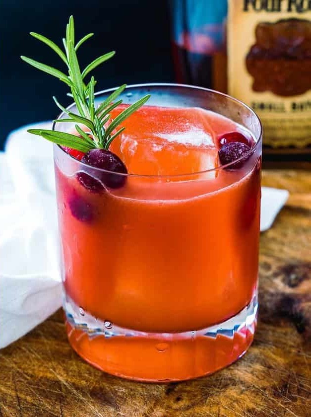 Cranberry Bourbon Cocktail