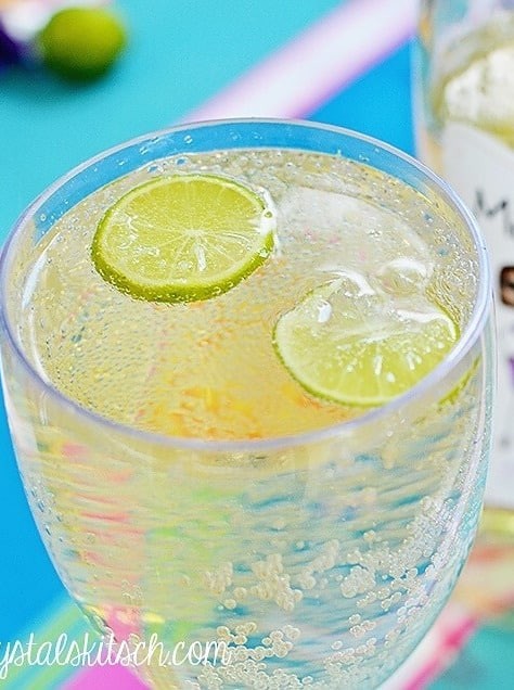 Key Lime Moscato Cocktail