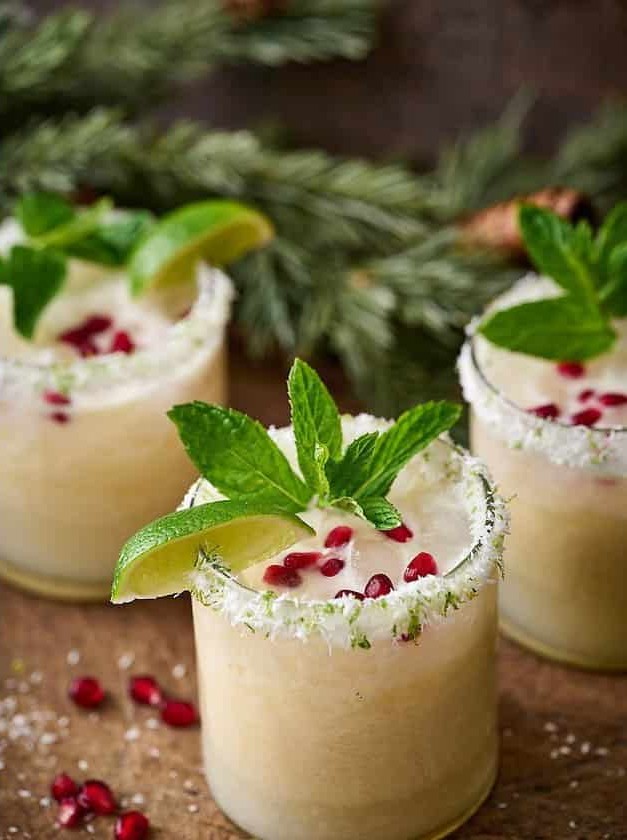 White Christmas Margaritas