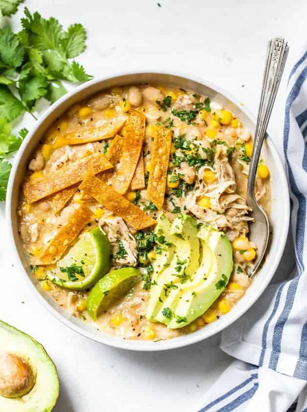 Instant Pot White Chicken Chili