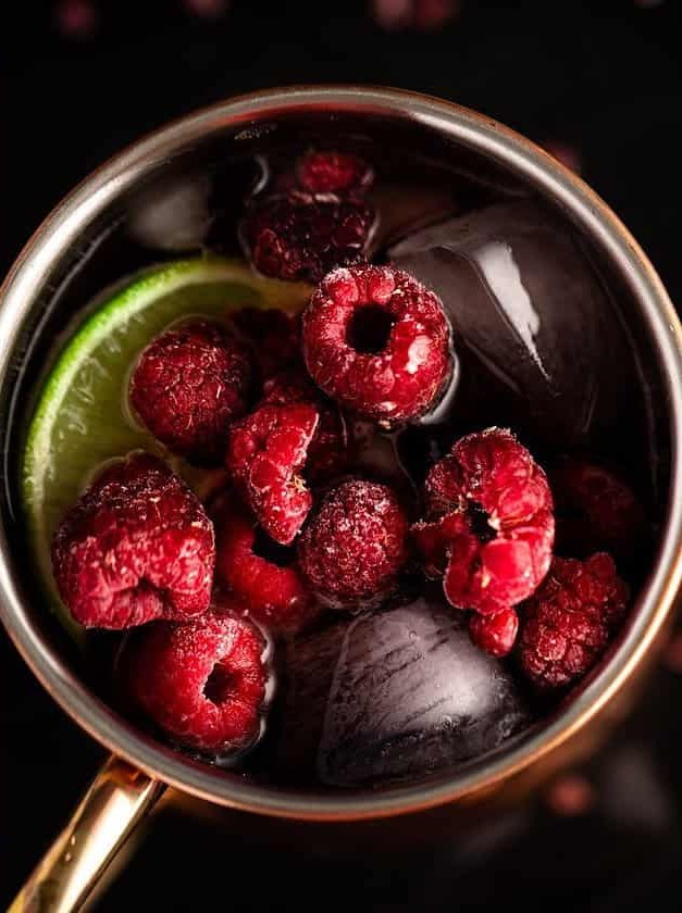 Raspberry Moscow Mule