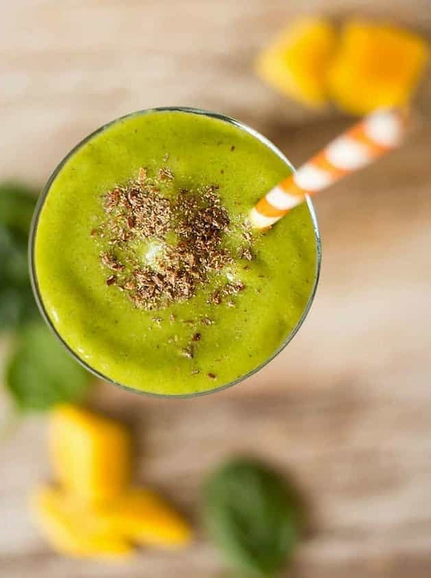 Mango Green Fruit Smoothie