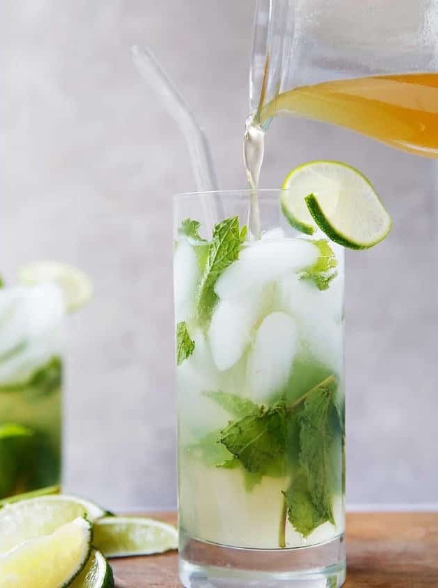 Naturally Sweetened Mint Mojito