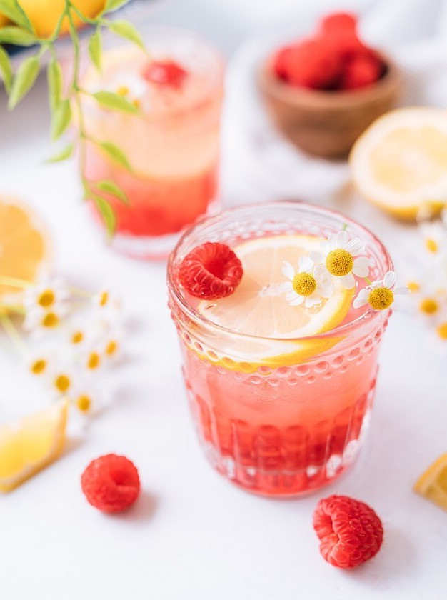 Raspberry Lemonade Cocktail