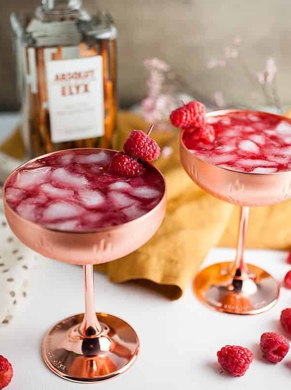 Raspberry Mule Cocktail