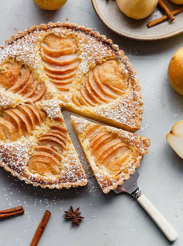 Pear Frangipane Tart