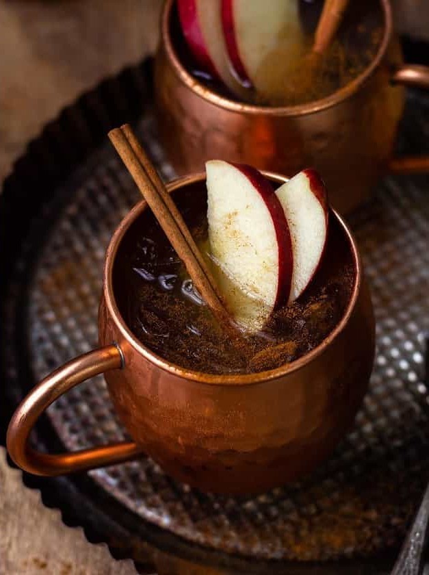 Spiced Apple Cider Moscow Mule