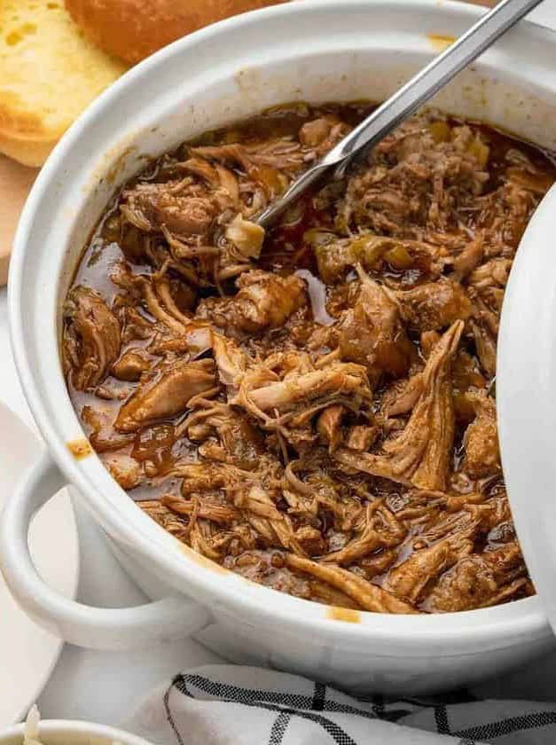 Slow Cooker Texas Pulled Pork