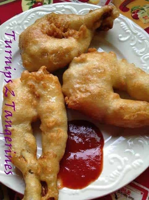 Sourdough Battered Frog Legs