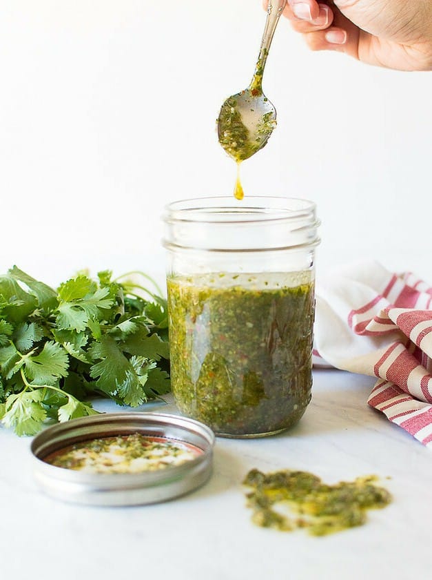 Cilantro Chimichurri Sauce