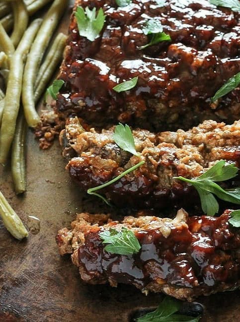 "Beefy" Vegan Lentil Loaf