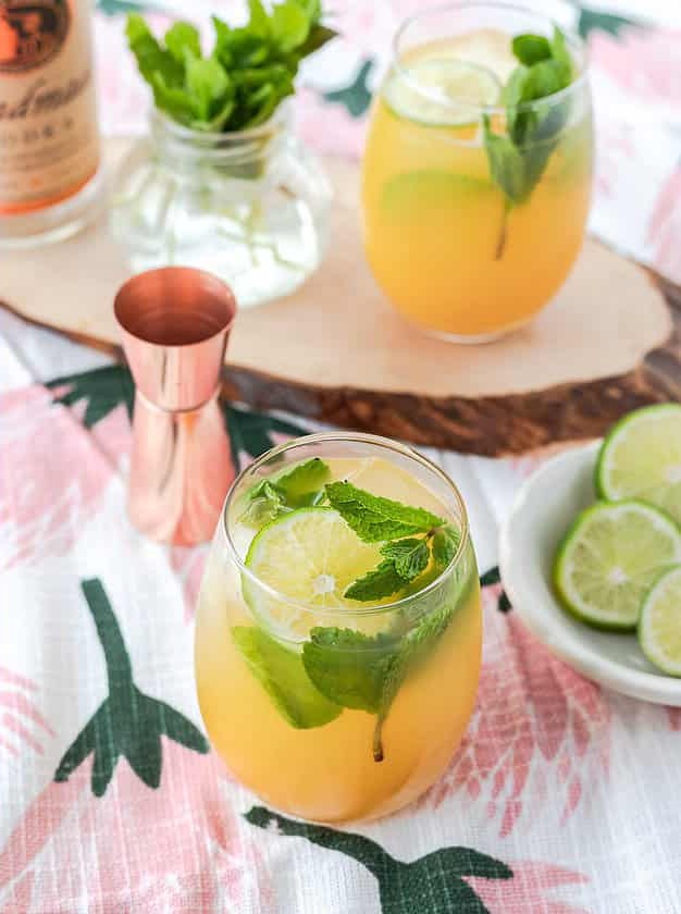 Mango Mint Vodka Cooler