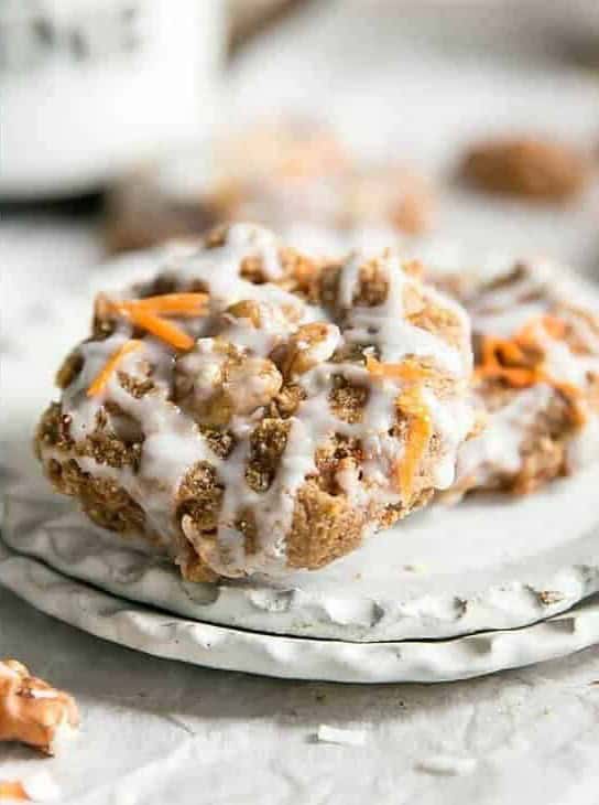 Healthy Carrot Cake Cookies