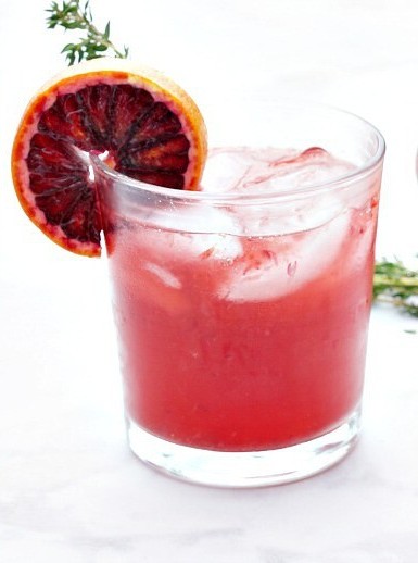 Blood Orange Campari Cocktail