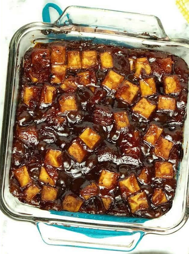 Baked BBQ Tofu