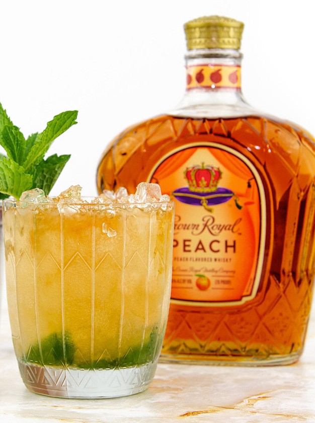 Crown Royal Peach Mint Julep