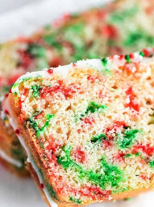 Christmas Sprinkle Buttermilk Bread