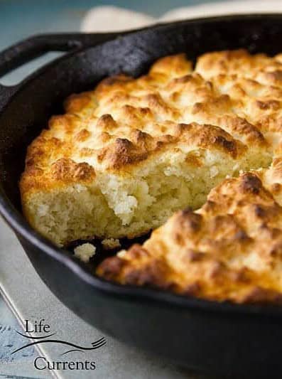 Skillet Buttermilk Butter Biscuits