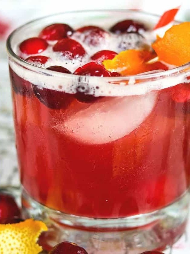 Cranberry Whiskey Sour