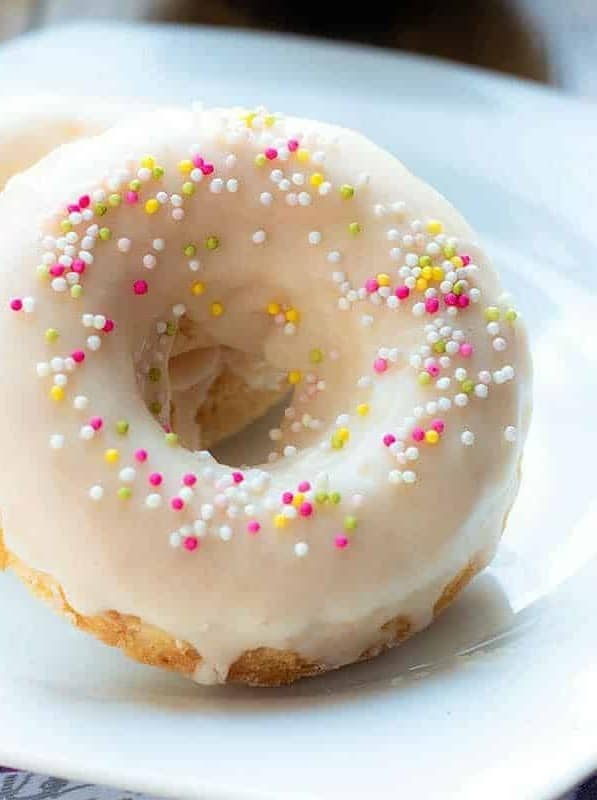 Baked Vanilla Donuts