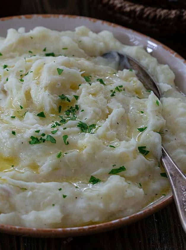 Garlic Yuca Mash