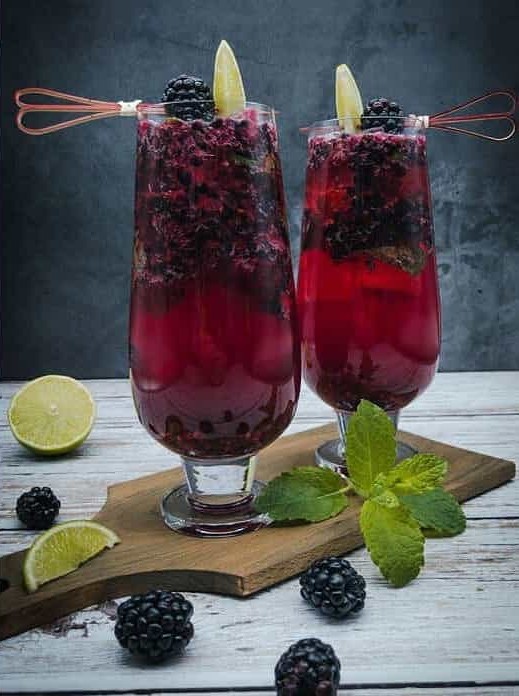 Blackberry Mojitos