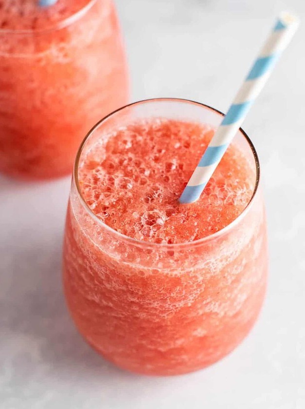 Watermelon White Wine Slushies