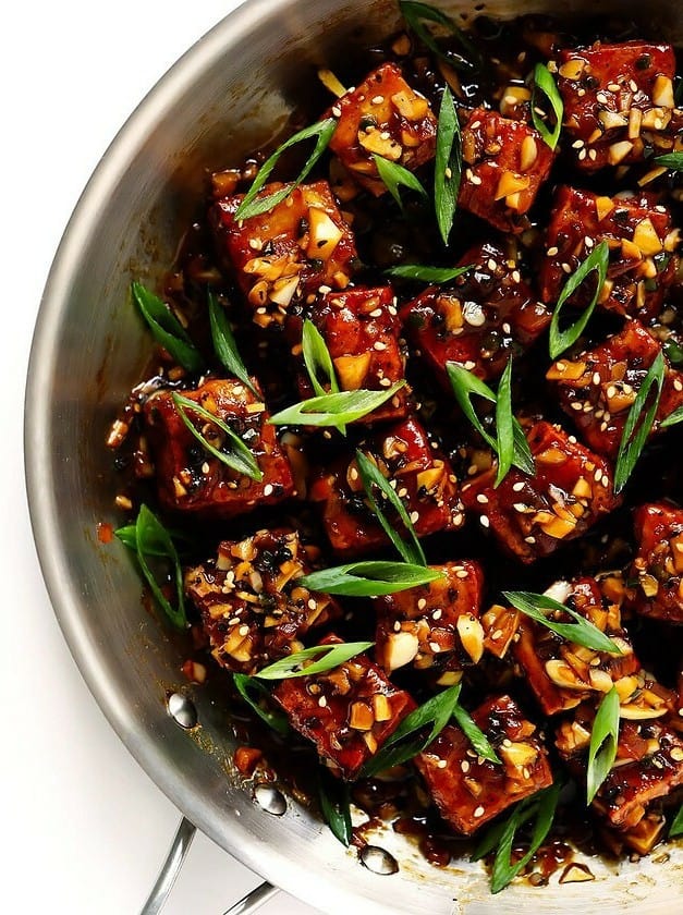 Magic Garlic Tofu