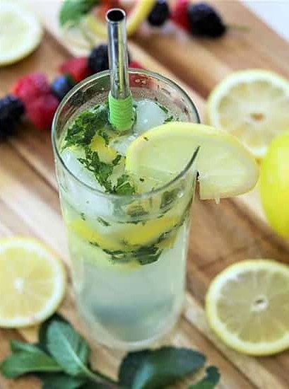 Skinny Lemon Mojito