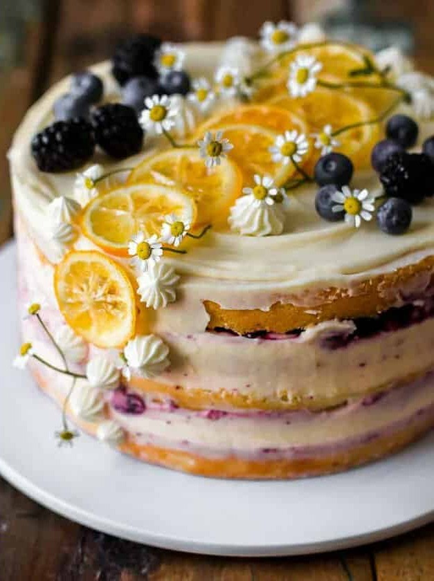 Lemon Blueberry Cake