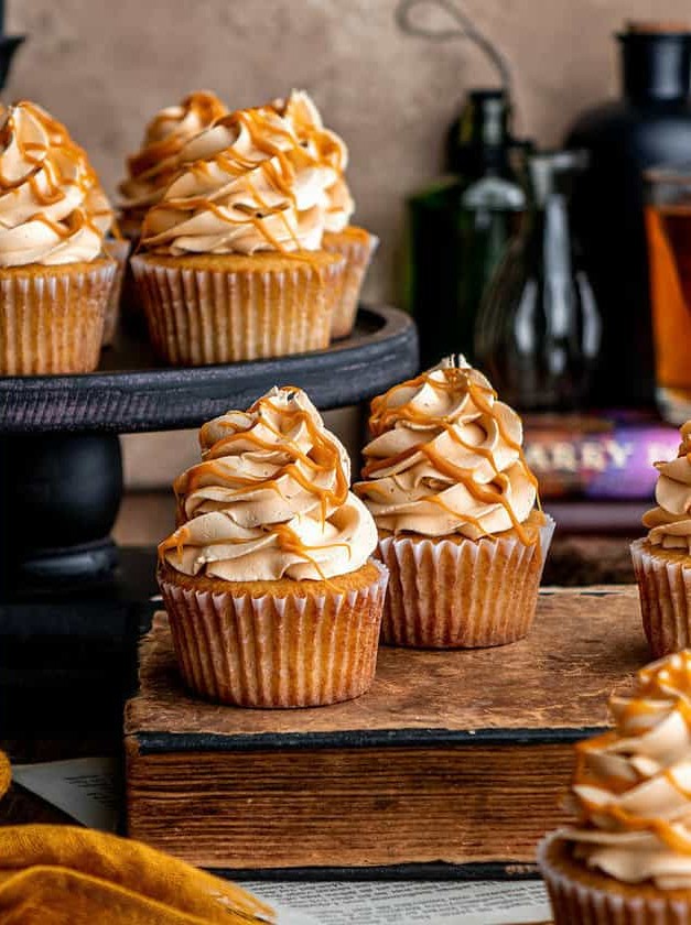 Harry Potter Butterbeer Cupcakes