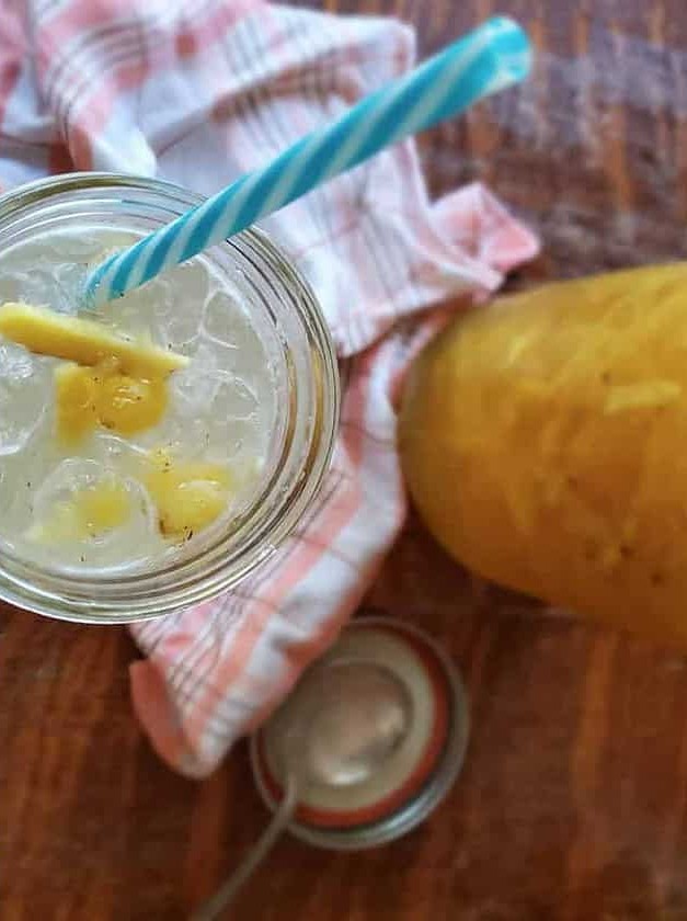 Pineapple Ginger Shrub