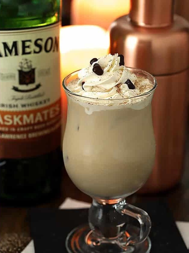 Iced Irish Coffee Cocktail