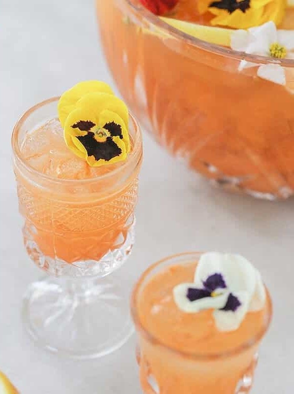 Pineapple and Carrot Gin Punch