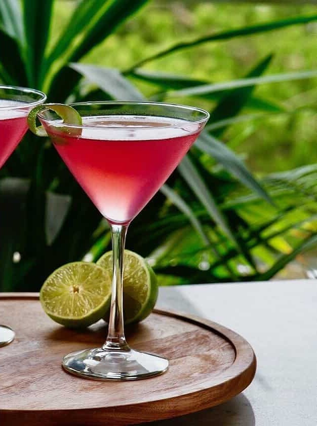 Cranberry Vodka Cosmo Cocktail