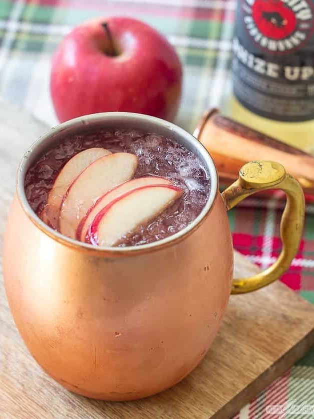 Cinnamon Apple Cider Mule