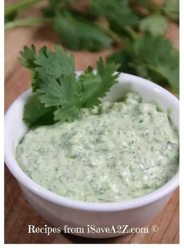 Cilantro Jalapeno Dip