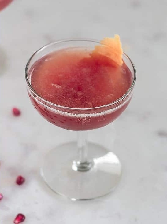 Pomegranate Brown Derby Cocktail