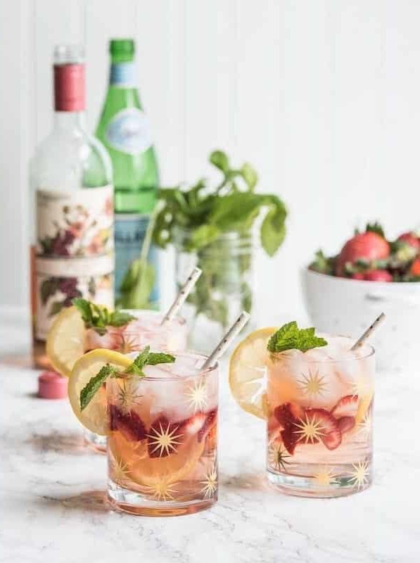 Summery Rosé Spritzer