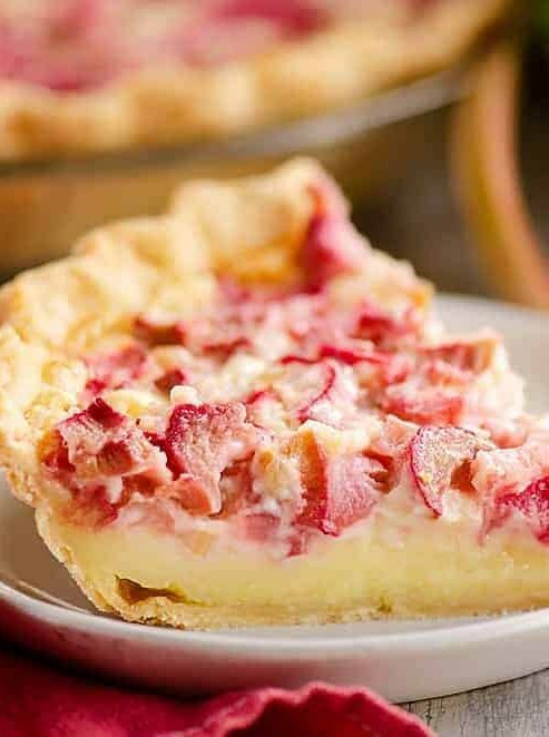 Rhubarb Custard Pie