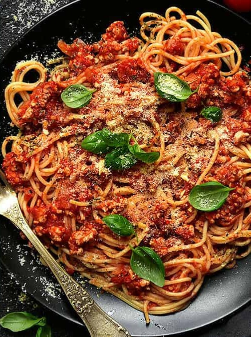 Ground Turkey Bolognese